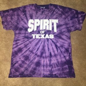 Spirit of Texas Tie Dye shirt
